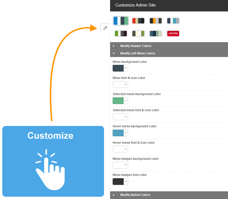 Theme Builder for Assessment Software